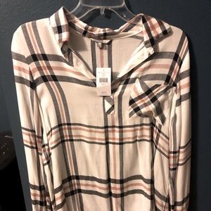 NWT buckle shirt